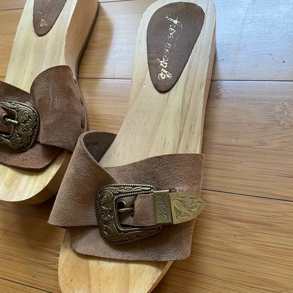 **SOLD** Free people westtown slide clog sandals - Picture 2 of 4